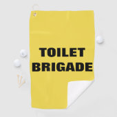 TOILET BRIGADE GOLFHANDDOEK (Insitu)