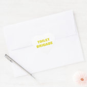 TOILET BRIGADE HART STICKER (Envelop)