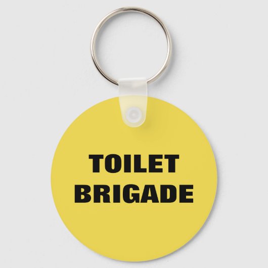 TOILET BRIGADE SLEUTELHANGER (Voorkant)
