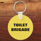 TOILET BRIGADE SLEUTELHANGER (Voorkant)