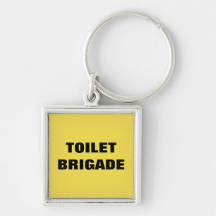 TOILET BRIGADE SLEUTELHANGER