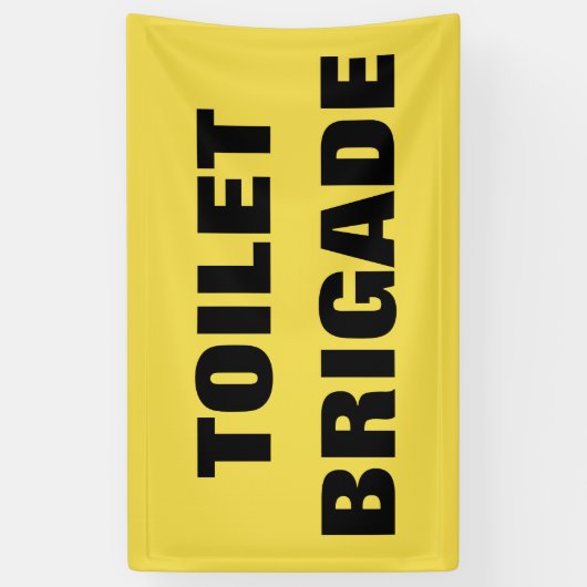 TOILET BRIGADE SPANDOEK (Verticaal)