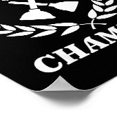 Toilet Clogging Chamon Funny Sarcastic Poster (Hoek)