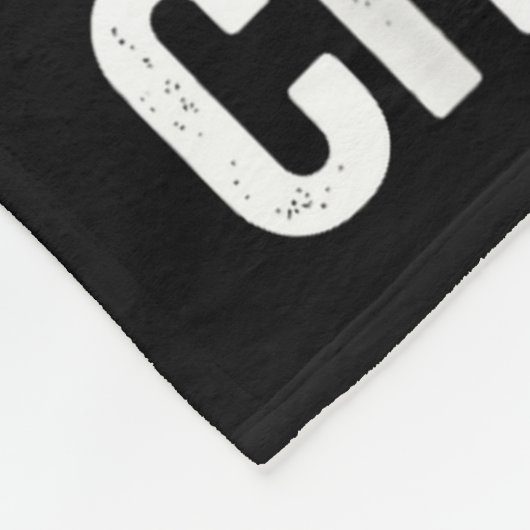 Toilet Clogging Chamon Funny Toilet Clogger Quote Fleece Deken (Hoek)