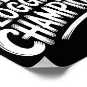 Toilet Clogging Chamon Graphic Toilet Clogging Cha Poster (Hoek)