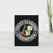 Toilet Clogging Chamon  Kaart (Voorkant)