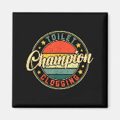 Toilet Clogging Chamon  Magneet (Voorkant)