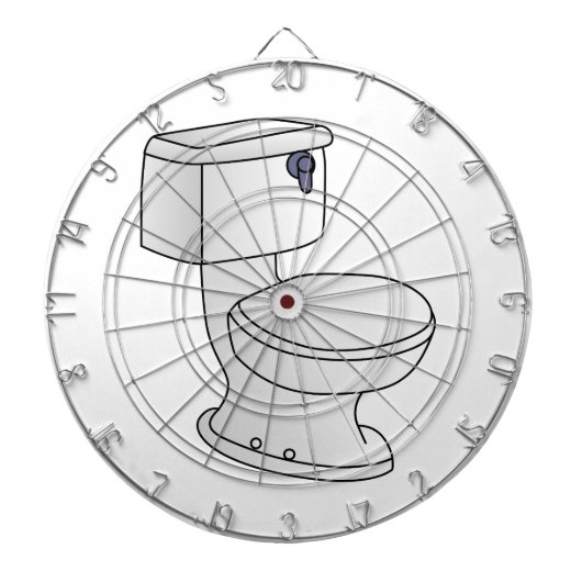 Toilet Dartbord (Voorkant)