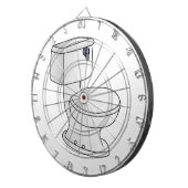 Toilet Dartbord (Voorkant Rechts)