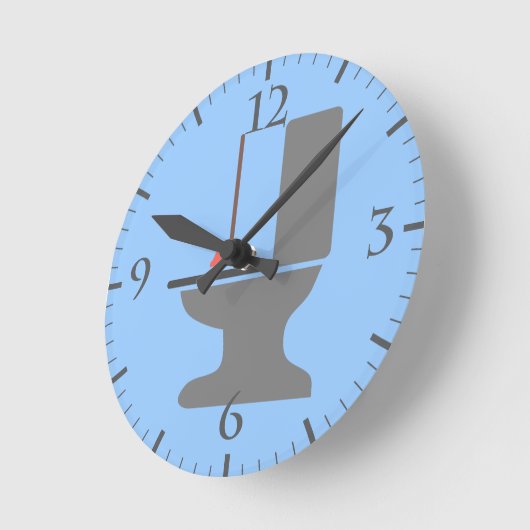 Toilet en zuiger ronde klok (Hoek)