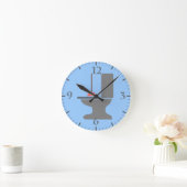 Toilet en zuiger ronde klok (Huis)