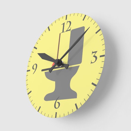 Toilet en zuiger ronde klok (Hoek)