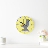 Toilet en zuiger ronde klok (Huis)