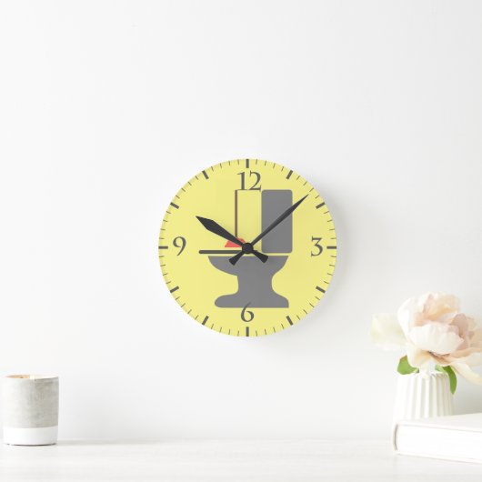 Toilet en zuiger ronde klok (Huis)