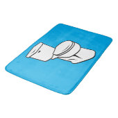 Toilet Graphic Badmat (Gekanteld)