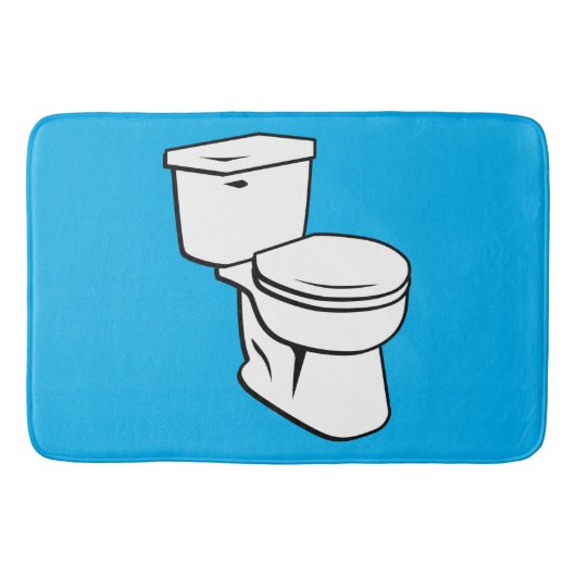 Toilet Graphic Badmat (Voorkant)