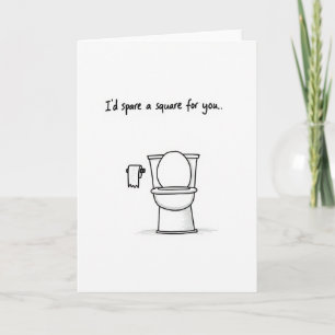 Toilet Humor Koppel Liefde Kaart