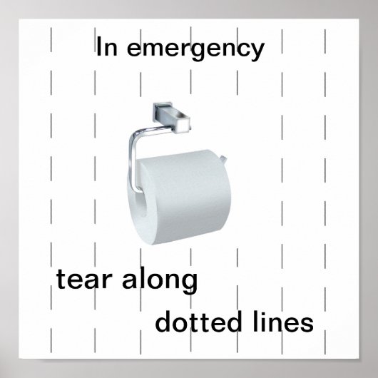 Toilet humour poster (Voorkant)