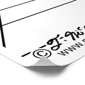 Toilet is beschaamd door een loodgieter. poster (Hoek)