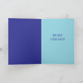 Toilet met TP Eyes die "hoe u doet"vraagt?" Kaart (Binnen)