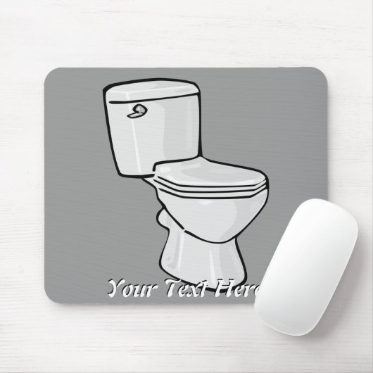 Toilet Mousepad Muismat (Met muis)