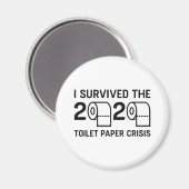 Toilet Paper 2020-crisis Magneet (Voorkant / Achterkant)