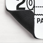 Toilet Paper 2020-crisis Muismat (Hoek)