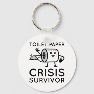 Toilet Paper Crisis Survivor Sleutelhanger