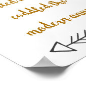 Toilet Paper Funny Bathroom Quote Poster (Hoek)