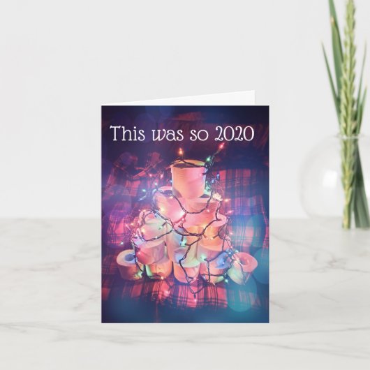 Toilet Paper Humor Card Feestdagen Kaart (Voorkant)