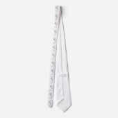  Toilet Paper Invention Patent (1891) Stropdas (Achterkant)