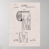 Toilet Paper nr. 465,588, ingediend door S. Wheele Poster (Voorkant)