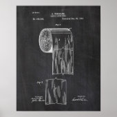 Toilet Paper-patent Poster (Voorkant)