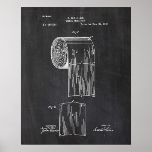 Toilet Paper-patent Poster