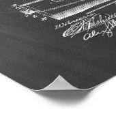 Toilet Paper Roll Patent Poster (Hoek)