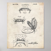 Toilet Paper Roll Patent Poster (Voorkant)