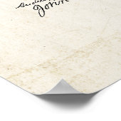 Toilet Paper Roll Patent Print Poster (Hoek)