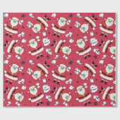 Toilet Paper Santa Cadeaupapier (Vlak)