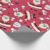 Toilet Paper Santa Cadeaupapier (Hoek)