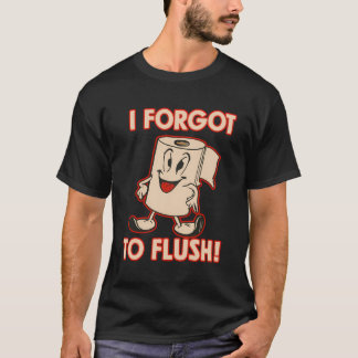 Toilet Papier Grappig Toilet Papier Karakter Ik Ve T-shirt