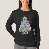 Toilet Papier Kerstboom Lelijke Kerstmis Familie T-shirt (Voorkant)