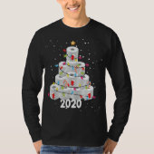 Toilet Papier Kerstboom Lelijke Kerstmis Familie T-shirt (Voorkant)