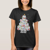 Toilet Papier Kerstboom Lelijke Kerstmis Familie T-shirt (Voorkant)