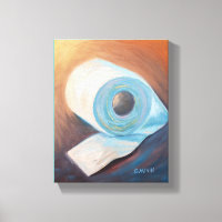 Toilet papier muur kunst badkamer decor canvas pri