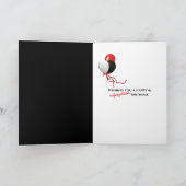 Toilet Papier verjaardagstaart met kaars Kaart (Binnen)