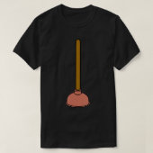 Toilet Plunger T-Shirt (Design voorkant)