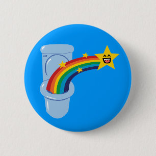 Toilet Rainbow Ronde Button 5,7 Cm