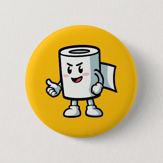 Toilet Roll Ronde Button 5,7 Cm (Voorkant)