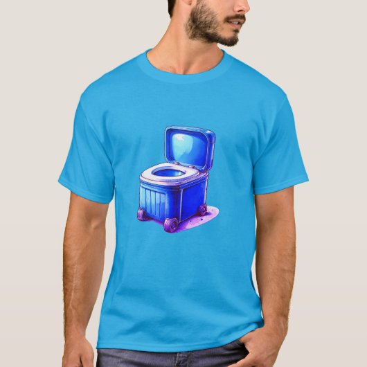 Toilet – Schoon Functioneel Designconcept T-shirt (Voorkant)