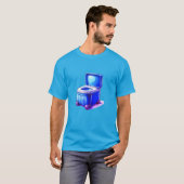 Toilet – Schoon Functioneel Designconcept T-shirt (Voorkant volledig)